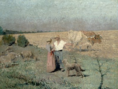 The Shepherds by Henri Martin